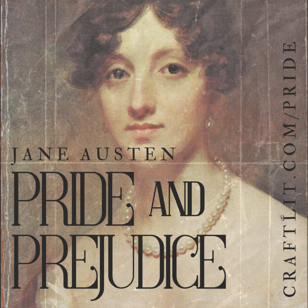 Pride and Prejudice Book Button